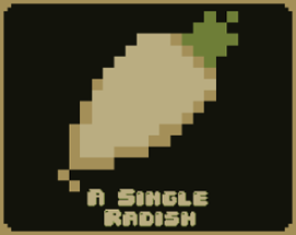 A Single Radish Image