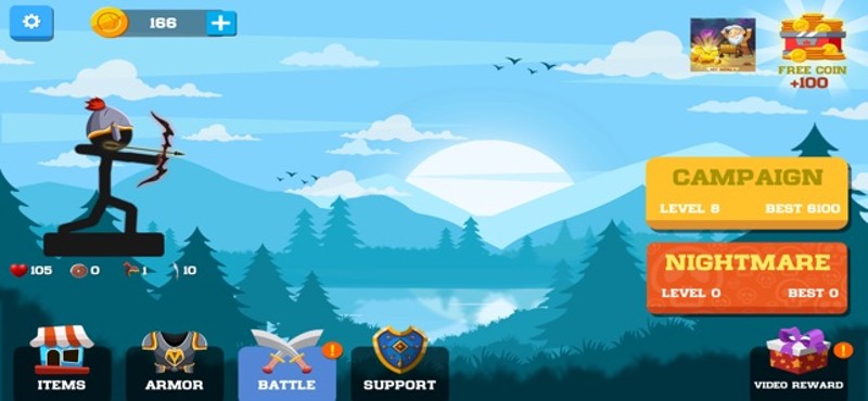 Archer Master- Stickman War io screenshot