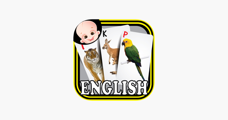 Baby Animals &amp; Birds English ABC Alphabets Flash Cards for preschool kindergarten boys &amp; girls apps Image