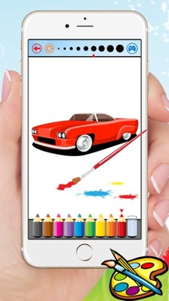 Classic Car Coloring Book &amp; Drawing Vehicles free for kids Image