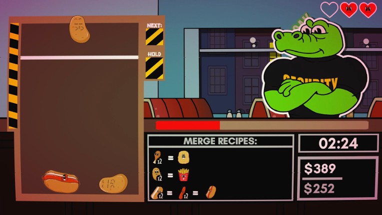 CROAK CAFE : FROM POND TO PLATE screenshot