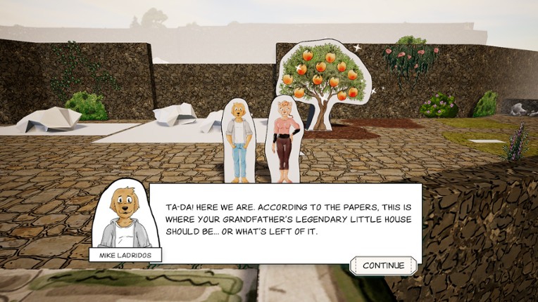 Cutout Village screenshot