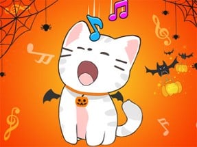 Duet Cats Halloween Cat Music Image