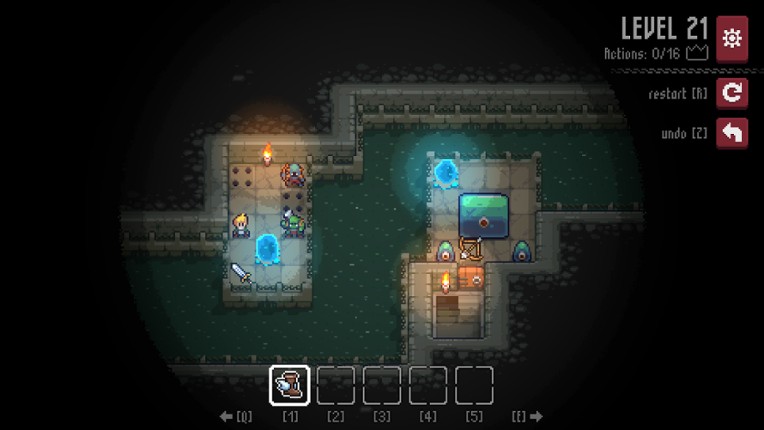 Dungeon and Puzzles screenshot