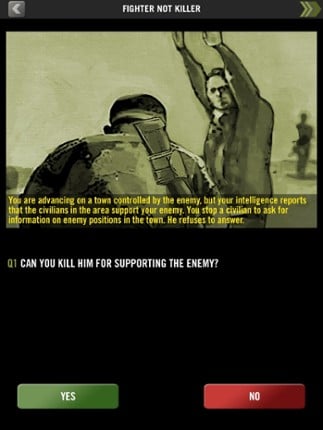 Fighter Not Killer - Test your knowledge of the Rules of War Image