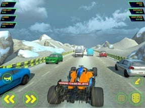 Formula Car Highway Racing Image