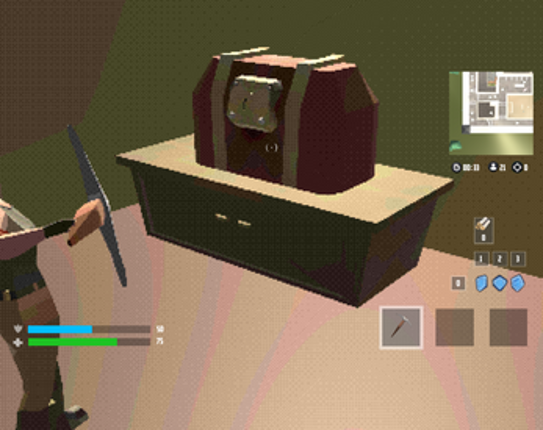 Fortnite - PS1 Demake screenshot