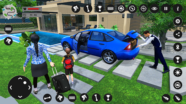 Virtual Rent Home Happy Family screenshot