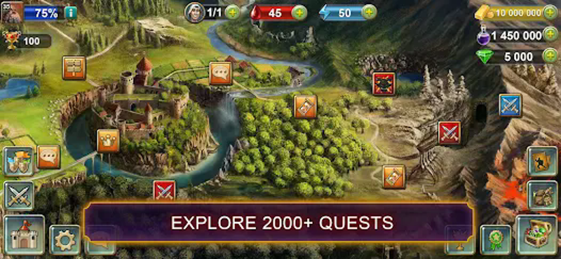 Blood of Titans: Card Battle screenshot