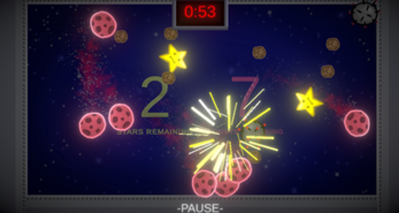 Gravity Stars [BTP, Day 3, Unity] screenshot