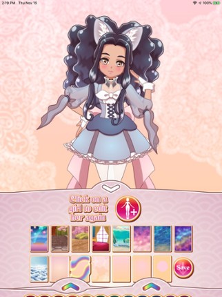 Glitter Cure Anime Dress Up screenshot