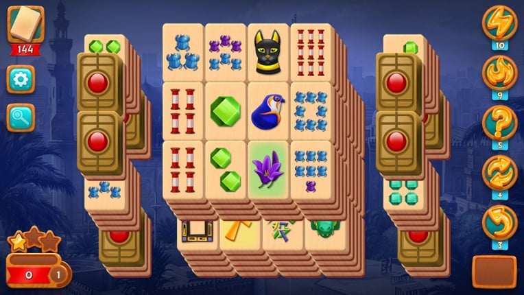 Mahjong Riddles: Egypt screenshot