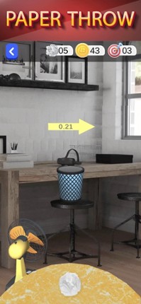 Paper Throw 2d Image