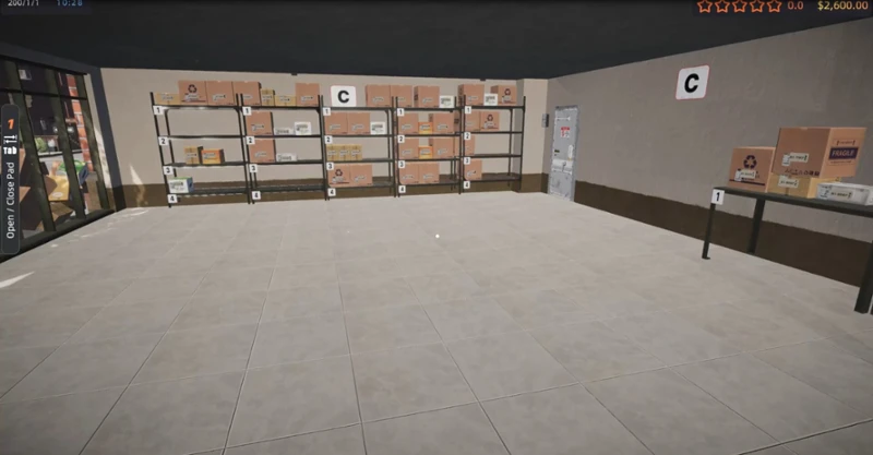 Pickup Point Simulator screenshot