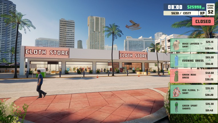 siMarket Cloth Store Simulator screenshot