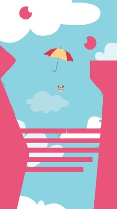 Umbrella Falling Hardest - Parachute in the sky Image