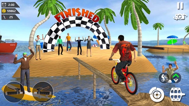 Water Park BMX Driving 2019 screenshot