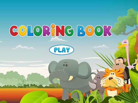Animals Coloring Book - Painting Game for Kids Image