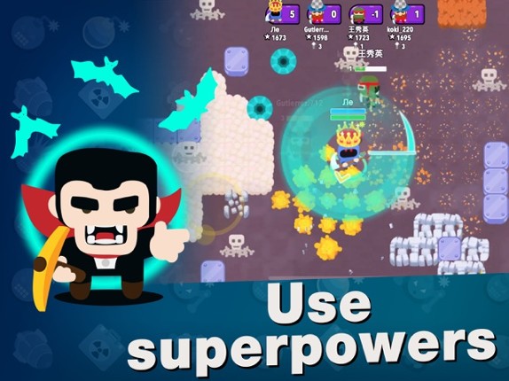 Bomber Diggers - Brawl heroes screenshot