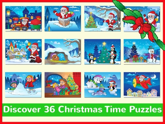 Christmas Time Jigsaw Puzzles Games Free For Kids Image