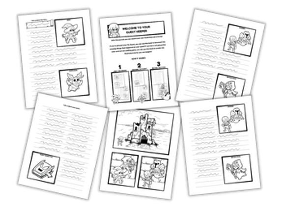 Color My Quest: The Quest Keeper Journal Image