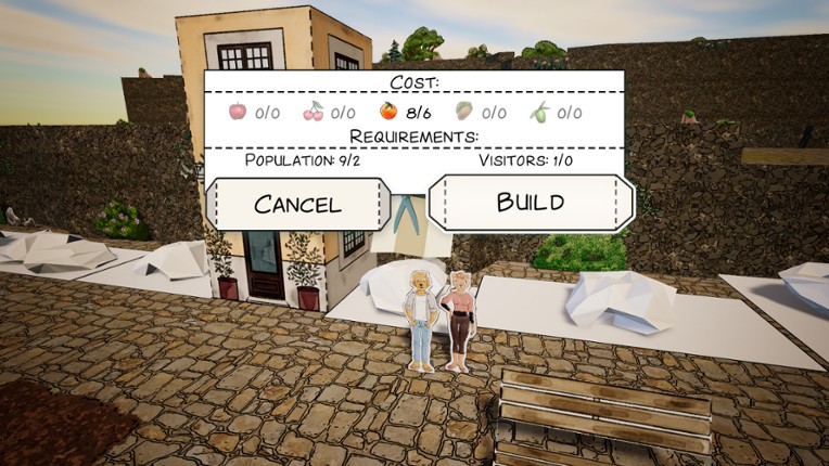 Cutout Village screenshot