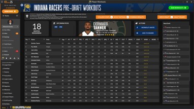 Draft Day Sports: Pro Basketball 2025 Image