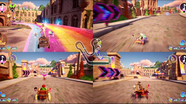 DreamWorks All-Star Kart Racing Rally Edition screenshot
