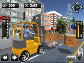 Extreme Forklifter driving 3D simulator Image