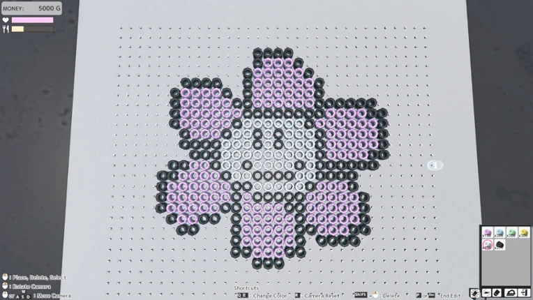 Fuse Beads Simulator ~ Debt Payoff Story screenshot
