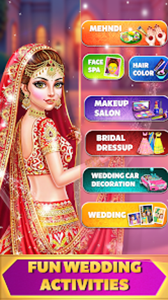 Wedding Makeup Salon & Dressup screenshot