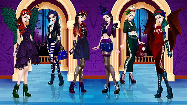 Gothic Dress Up Image