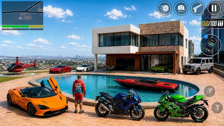 Indian Bike Driving Sim Games screenshot