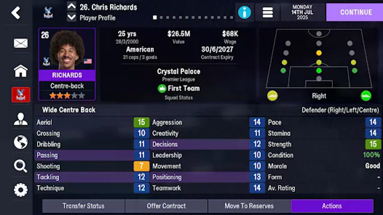 Football Manager 26 Mobile screenshot