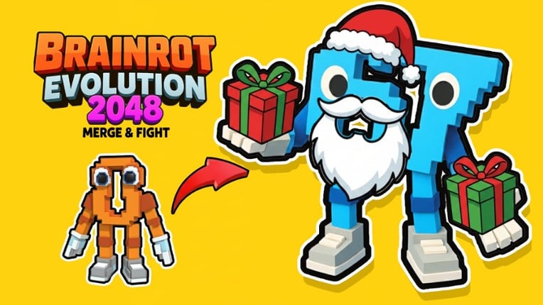 Brainrot Evolution: 2048 Merge Fight Image