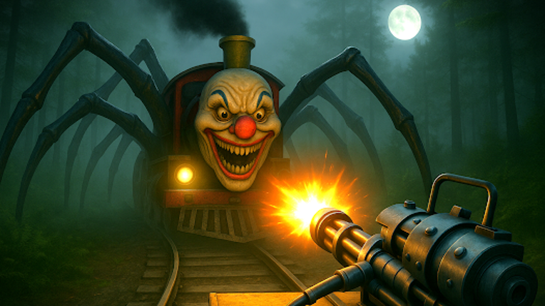 Horror Spider Train Escape screenshot