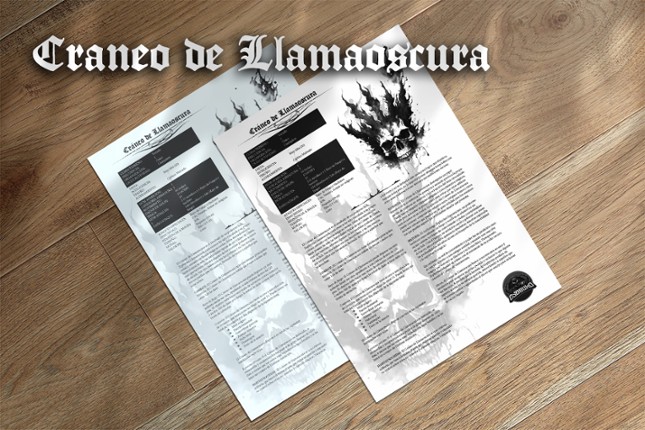 Monstruo semanal de la Vieja Escuela - Cráneo de Llamaoscura Image