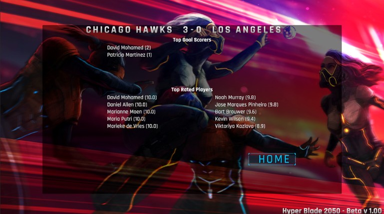 HyperBlade 2050 - Dystopian Sports Manager screenshot