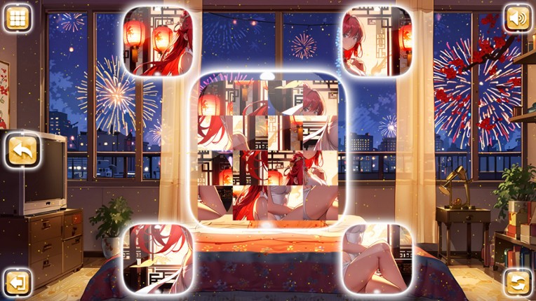 Lovely Anime Puzzle: Lunar Image