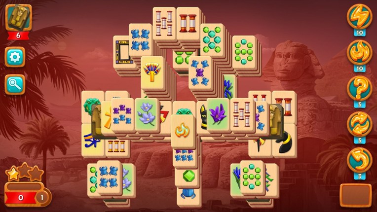 Mahjong Riddles: Egypt screenshot