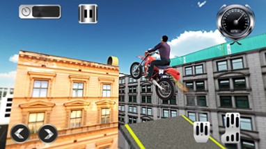 Motorbike Roof Jumping Stunts &amp; Pro Driver Sim Image