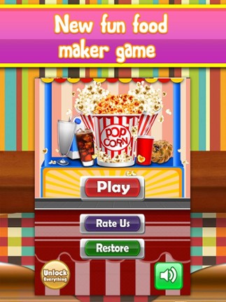 Movie Food Maker Dessert Salon - Make Cake &amp; Milkshake Drinks! Image