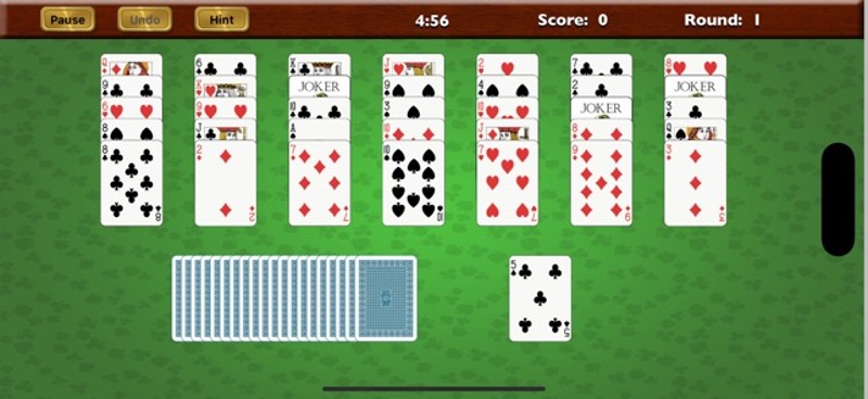 New Golf Solitaire screenshot
