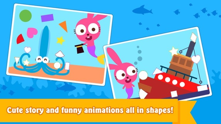 Purple Pink shapes and colors screenshot