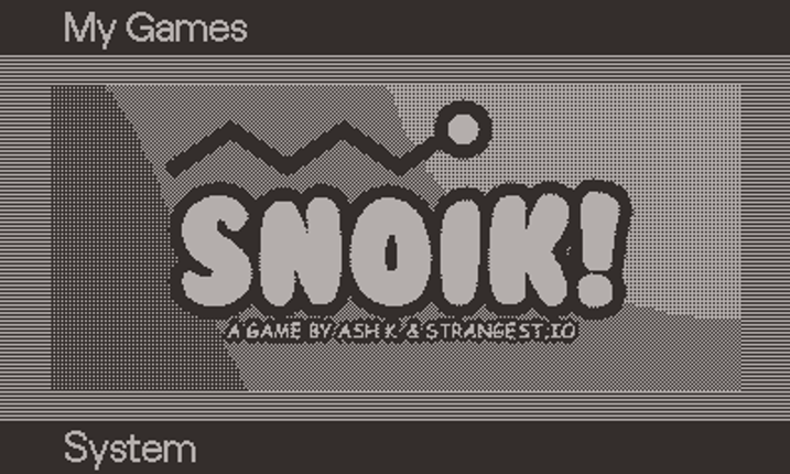 Snoik! Game Cover