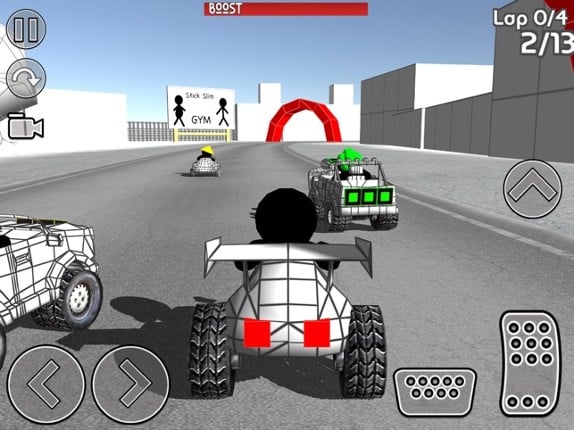 Stickman Car Racing screenshot