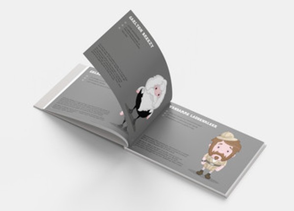 The Mystery Of Woolley Mountain Art Book screenshot