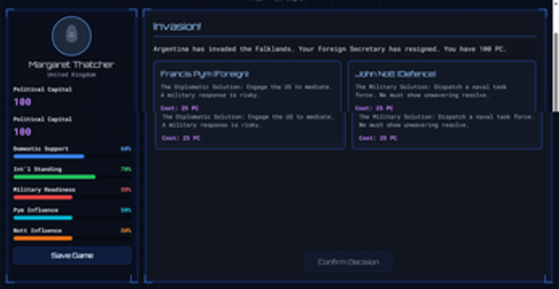 War Room: A Crisis Simulator Image