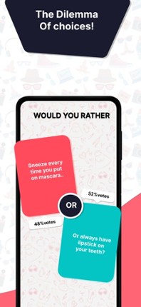 Would You Rather ? Party Game screenshot