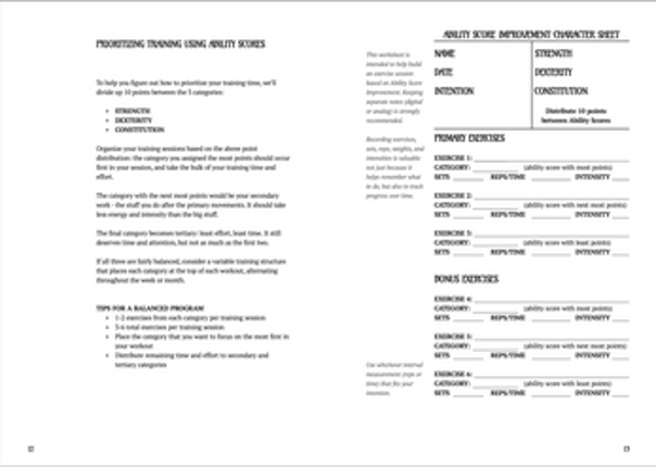 Arcane Exercise Volume 1: Ability Score Improvement Image